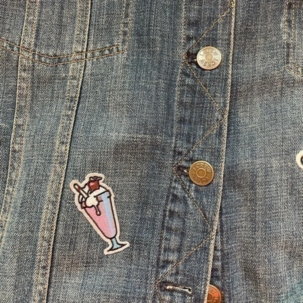 J.crew indigo denim jeans jacket